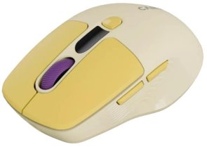 Миша Canyon MW-26 LCD Silent Dual Mode Wireless Yellow (CNS-CMSW26Y)