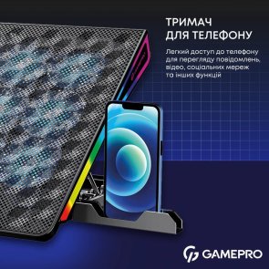 Підставка для ноутбука GamePro CP1140 Black