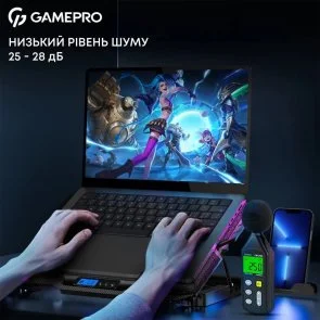 Фото: Підставка для ноутбука GamePro CP560 Black № 5 | KTC