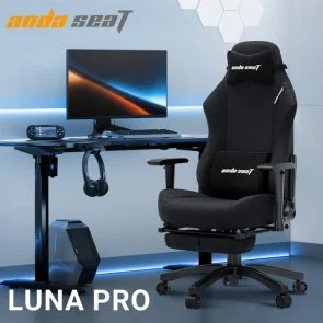 Фото: Крісло Anda Seat Luna Pro Size L Black Fabric (AD18T-44-B-F) № 18 | KTC