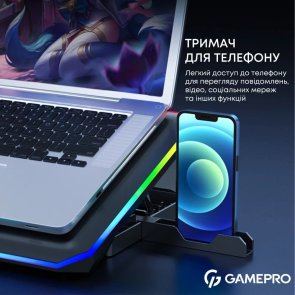 Підставка для ноутбука GamePro CP660 Black