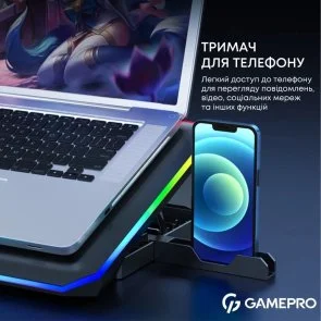 Фото: Підставка для ноутбука GamePro CP660 Black № 7 | KTC
