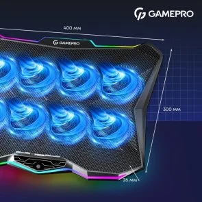 Фото: Підставка для ноутбука GamePro CP680 Black № 10 | KTC