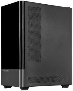 Корпус ProLogix Lumi GM-01AB Glass Black with window