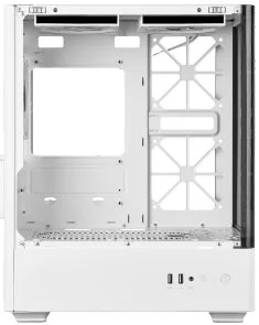 Фото: Корпус ProLogix Lumi GM-01AW Glass White with window № 8 | KTC
