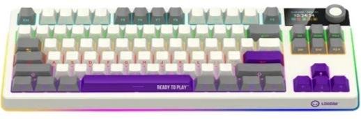 Клавіатура Lorgar KBP70TKLW Toxic Purple ENG WL/RT/USB Beige (LRG-KBP70TKLW-RT-US)