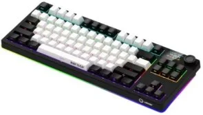 Фото: Клавіатура Lorgar KBP70TKLW Toxic Purple ENG WL/RT/USB Black/Red (LRG-KBP70TKLW-BK-US) № 4 | KTC