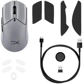 Фото: Миша HyperX Pulsefire Haste 2 Pro Slate Gray (A1KY5AA) № 7 | KTC