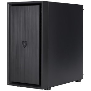 Корпус 1stPlayer B5-M-BK-3F Black with window