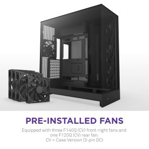 Корпус NZXT H9 Flow Black with window (CM-H92FB-01)
