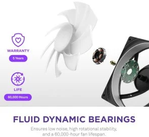 Фото: Кулер NZXT F420 RGB Core Black (RF-U42HF-B1) № 6 | KTC