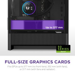 Корпус NZXT H3 Flow Black with window (CC-H31FB-01)