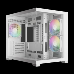 Корпус Gamdias Aura GC10M V2 WH ARGB White with window (4711514503166)