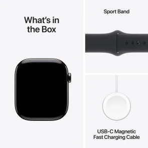 Фото: Смарт годинник Apple Watch Series 10 GPS Cellular - 42mm Gold Titanium Case with Starlight Sport Band - M/L (MX073) № 9 | KTC