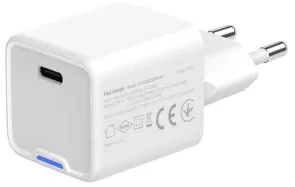 Фото: Зарядний пристрій ColorWay GaN Mini 25W White (CW-CHS052PD-WT) № 5 | KTC