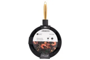 Фото: Сковорода Ardesto Black Mars Sparkle 28cm Black (AR1928BM) № 15 | KTC