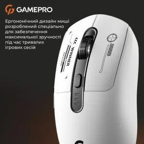 Фото: Миша GamePro Genesis Winner WL/BT/USB White (GM079W) № 10 | KTC