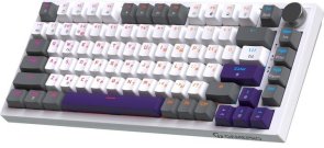Клавіатура GamePro Genesis Warden MK160P Outemu Red Switches White/Grey