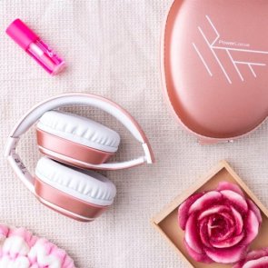 Гарнітура накладна PowerLocus P7 Bluetooth, Rose Gold