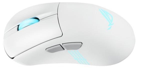 Миша ASUS ROG Keris II Origin WL/BT/USB White (90MP04A0-BMUA10)