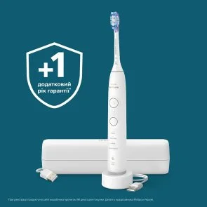 Фото: Електрична зубна щітка Philips Sonicare 7100 Series White + Travel case (HX7420/01) № 16 | KTC