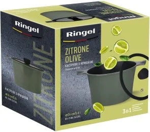 Фото: Каструля Ringel Zitrone 5.8L Olive (RG-2108-24/2/OL) № 5 | KTC