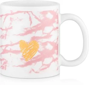 Фото: Чашка Ardesto Hello 330ml White/Pink (AR3048WP) № 4 | KTC