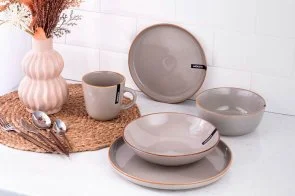 Фото: Чашка Ardesto Apulia 450ml Gray (AR2945AG) № 2 | KTC