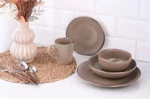 Фото: Чашка Ardesto Emilia 360ml Brown (AR0836EBR) № 2 | KTC