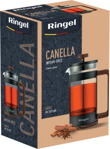 Фото: Френч-прес Ringel Canella 600ml Black (RG-7327-600) № 3 | KTC