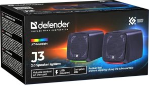 Колонки Defender J3 Black (65963)