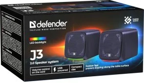 Фото: Колонки Defender J3 Black (65963) № 8 | KTC