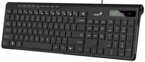 Фото: Клавіатура Genius SlimStar 230II Black (31310048406) № 3 | KTC