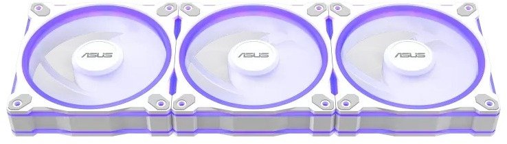 Кулер ASUS Prime MR120 ARGB White 3 pcs (PRIME MR120 ARGB WHITE 3IN1)