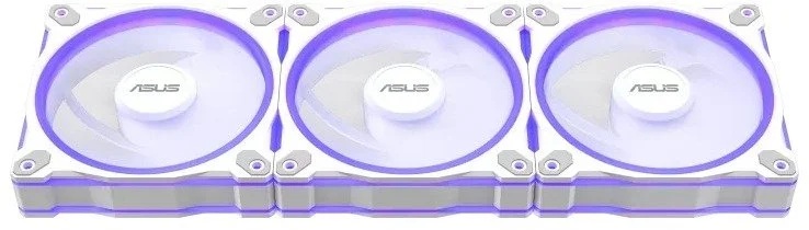 Фото: Кулер ASUS Prime MR120 ARGB White 3 pcs (PRIME MR120 ARGB WHITE 3IN1) № 4 | KTC