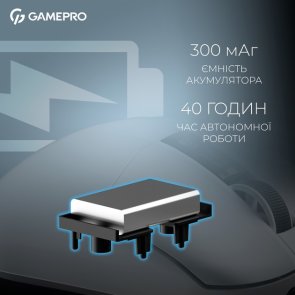 Миша GamePro Asgard Thor WL/BT/USB White (GM023W)
