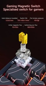 Ajazz AK680 Max Magnetic Switch RGB USB Black (AK680-WM-B-A)