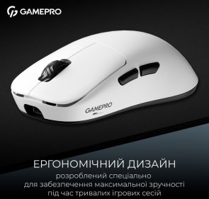 Миша GamePro Genesis Asgard Loki WL/USB White (GM022W)