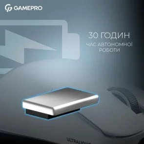 Фото: Миша GamePro Asgard Odin 8K WL/USB White (GM035W) № 6 | KTC