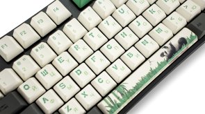 Клавіатура Varmilo APT87 Panda R2 C-TK Brown White LED WL/BT/USB