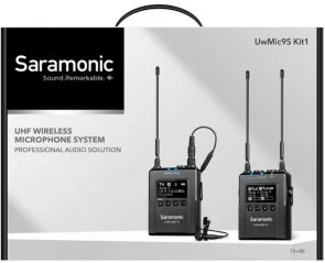 Фото: Радіосистема Saramonic UwMic9S Kit1 Black № 12 | KTC