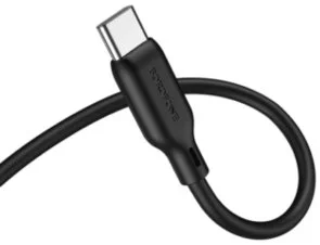 Фото: Перехідник BOROFONE BL18 Jack 3.5mm / Type-C 1m Black (6941991101069) № 3 | KTC