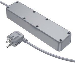 Мережевий фільтр BOROFONE BAC8 Power 4xUSB 3/3m Black (6941991116643)