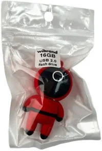 Фото: Флешка USB Wibrand Squid Game 16Gb Red (WI2.0/SG16R) № 6 | KTC