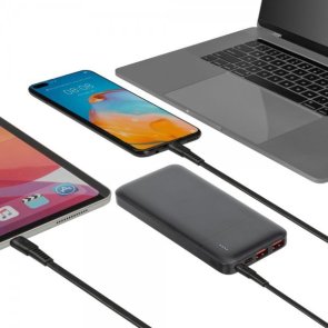 Батарея універсальна Riva RivaPower VA2101 10000mAh 22.5W Black (RIVAPOWER VA2101 (Black))