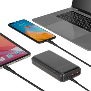 Батарея універсальна Riva RivaPower VA2102 20000mAh 22.5W Black (RIVAPOWER VA2102 (Black))