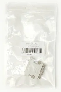 Фото: Перехідник PowerPlant DVI M / VGA F White (KD00AS1282) № 3 | KTC