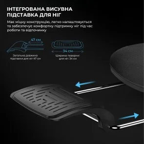 Фото: Крісло SIHOO X5C Black (X5C-301) № 16 | KTC