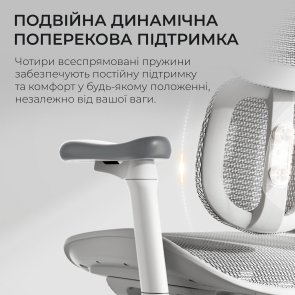 Крісло SIHOO Doro S100 White (S100-M302)