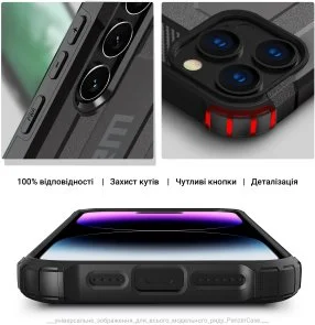 Фото: Чохол ArmorStandart for Apple iPhone 15 Pro Max - Panzer Grey (ARM75646) № 5 | KTC